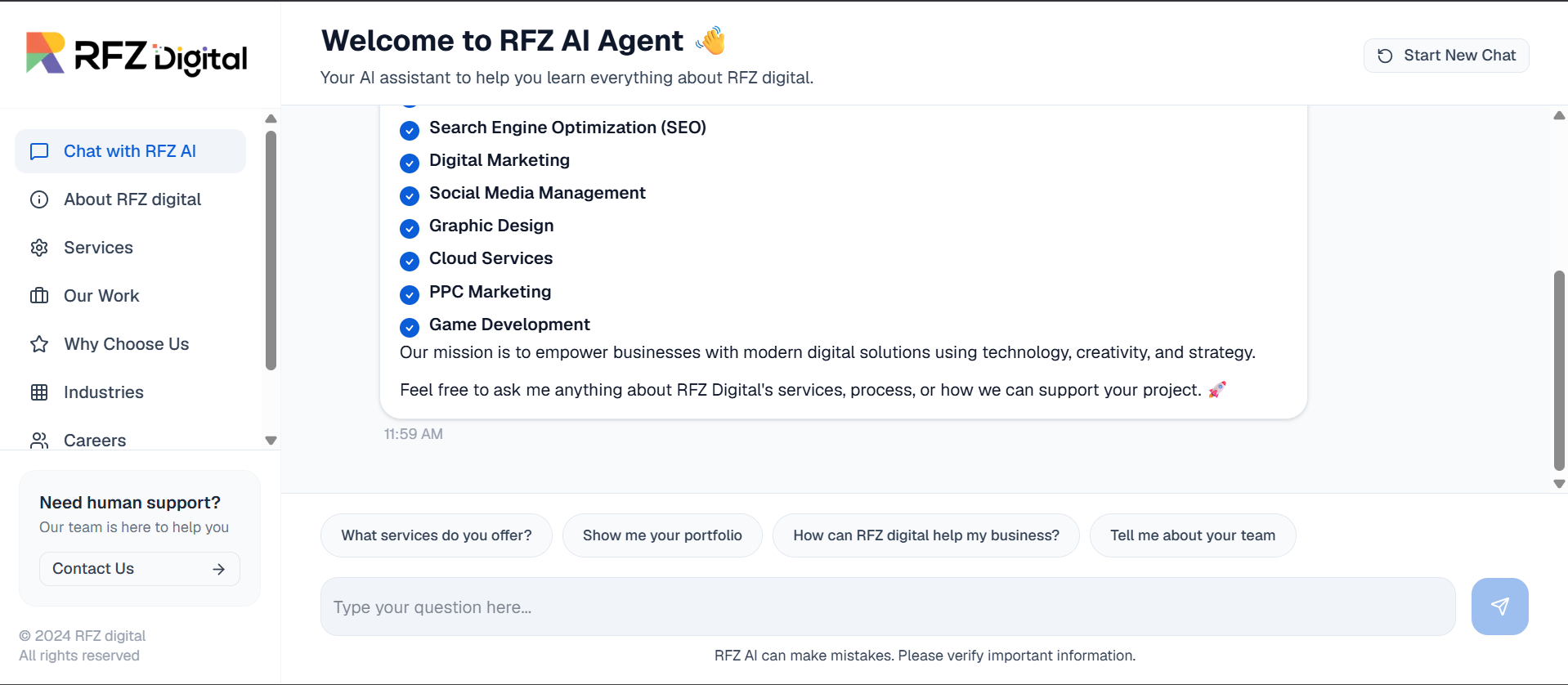 RFZ AI Agent